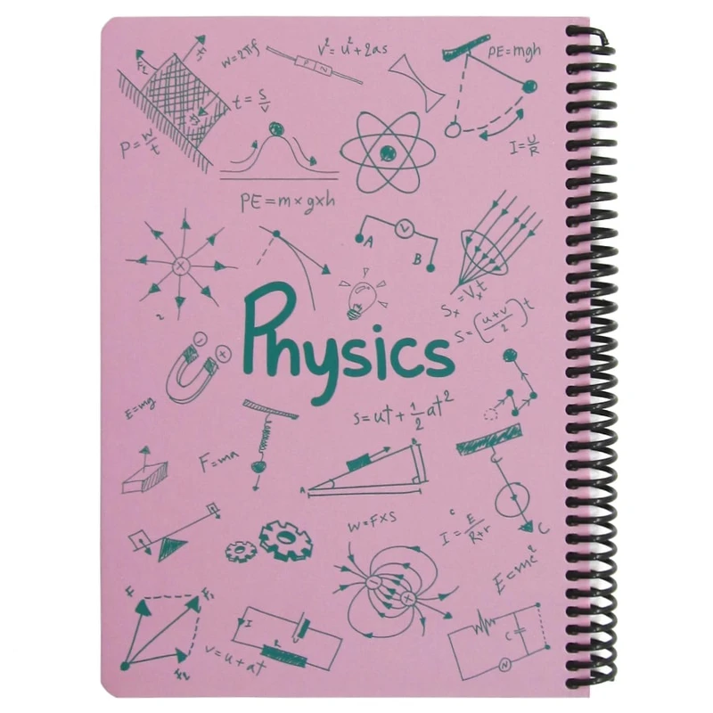 دفتر مشق 100 برگ نادری طرح فرمول فیزیک
