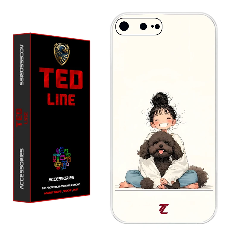 کاور تدلاین طرح سگ کد 1199 مناسب برای گوشی موبایل اپل Iphone 7 Plus / 8 Plus