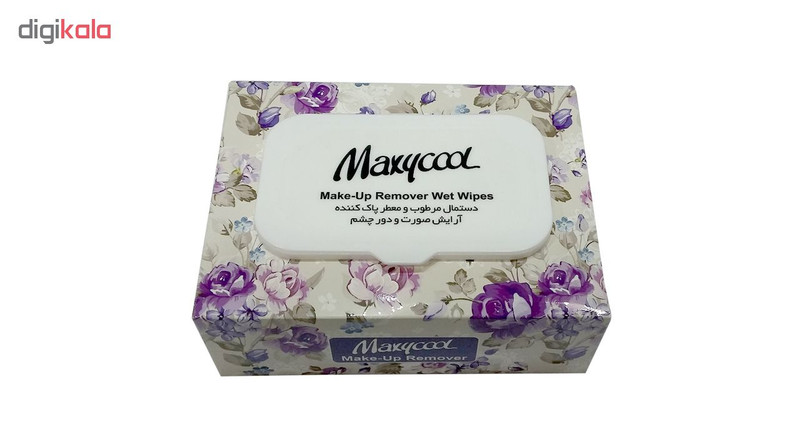 دستمال مرطوب ماکسی کول مدل Make-Up-3 بسته 40 عددی