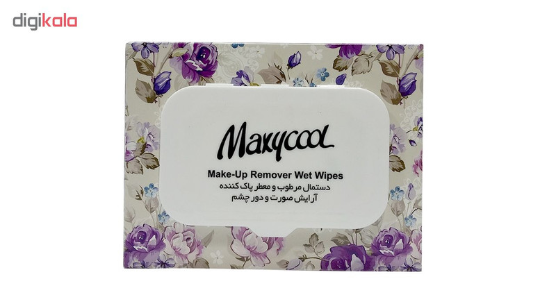 دستمال مرطوب ماکسی کول مدل Make-Up-3 بسته 40 عددی