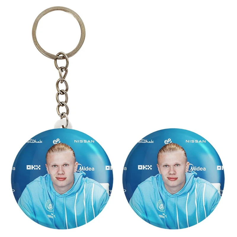 پیکسل خندالو مدل ارلینگ هالند Erling Haaland کد 28614 به همراه جاکلیدی