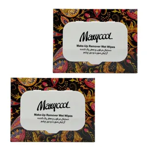 دستمال مرطوب ماکسی کول مدل Make-Up Remover-2 مجموعه 2 عددی