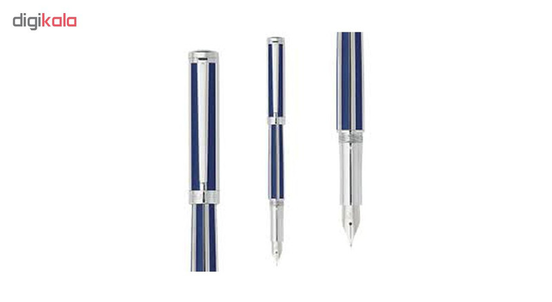 خودنویس شیفر مدل Ultramarine Striped Medium Nib