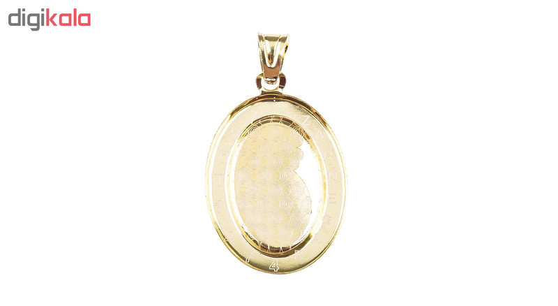 آویز گردنبند طلا 18 عیار طرح و ان یکاد