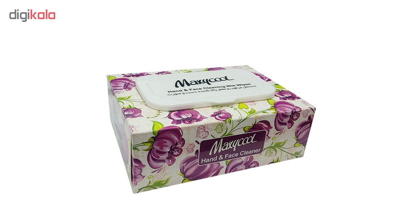 دستمال مرطوب ماکسی کول مدل Hand & Face بسته 40 عددی