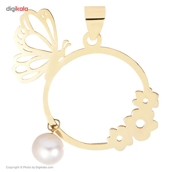 آویز گردنبند طلا 18 عیار زنانه ماهک مدل MM0361 آویز گردنبند طلا 18 عیار زنانه ماهک مدل MM0361