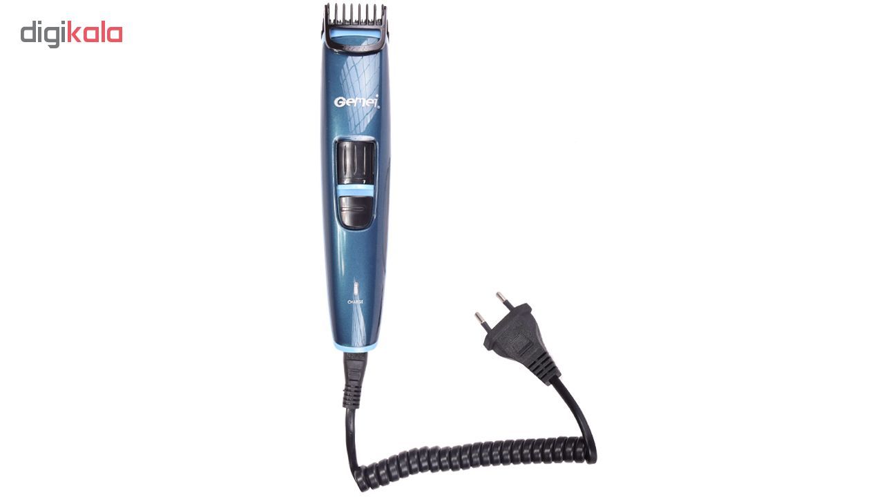 ماشین اصلاح سر و صورت جیمی مدل GM-6039-BL -  - 3