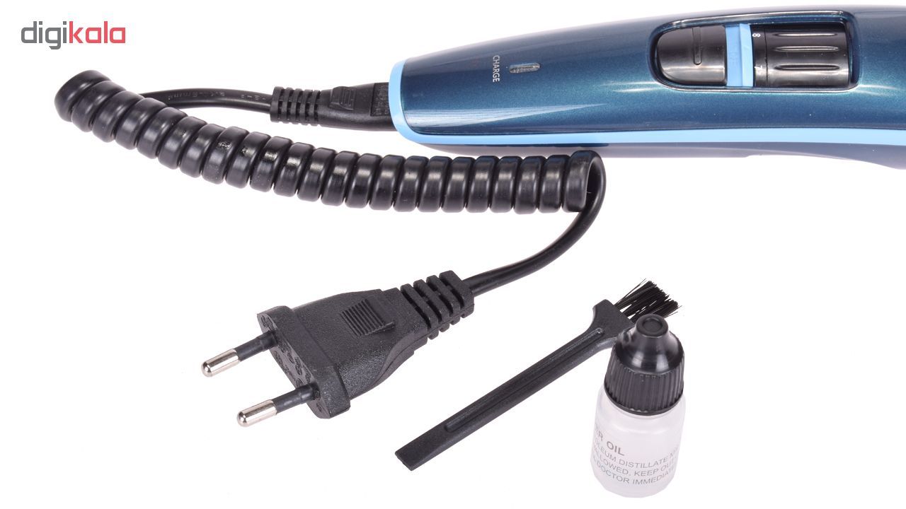 ماشین اصلاح سر و صورت جیمی مدل GM-6039-BL -  - 7