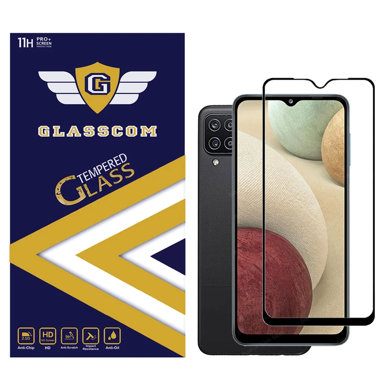 محافظ صفحه نمایش گلس کام مدل GC-A12 مناسب برای گوشی موبایل سامسونگ Galaxy A12 / A02 / A02s