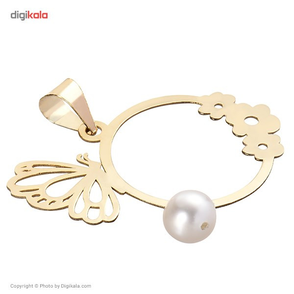 آویز گردنبند طلا 18 عیار زنانه ماهک مدل MM0361 آویز گردنبند طلا 18 عیار زنانه ماهک مدل MM0361