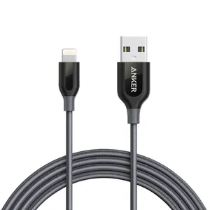 کابل تبدیل USB به لایتنینگ انکر مدل A8122HA2 PowerLine Plus طول 1.80 متر
