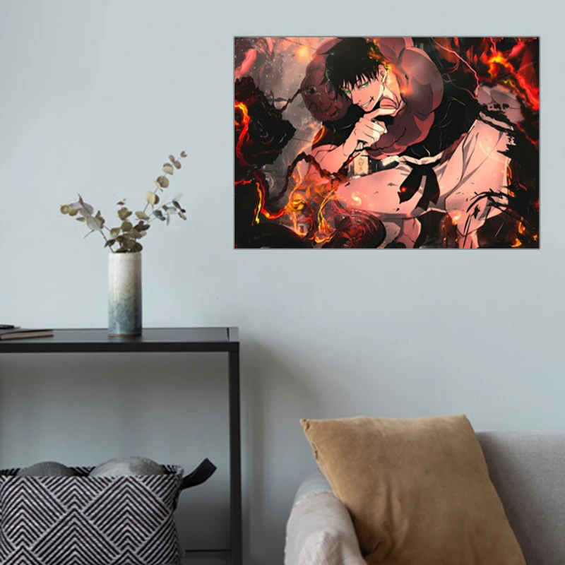 پوستر گوفی مدل زنین توجی فوشیگورو انیمه جوجوتسو کایسن کد FIR85