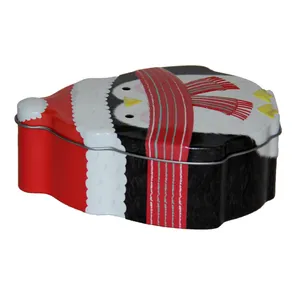 جعبه هدیه مدل کریسمس طرح پنگوئن کد 1