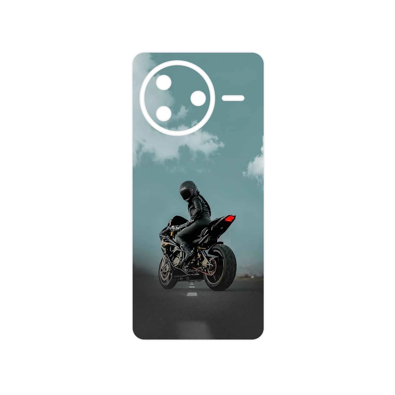 برچسب پوششی ماهوت مدل Motorcycling مناسب برای گوشی موبایل شیائومی Poco F7 Pro
