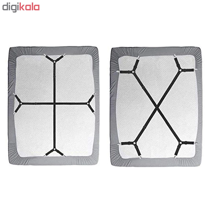 عکس شماره 4 : نظم دهنده روتختی زیبا مدل cross بسته 2 عددی