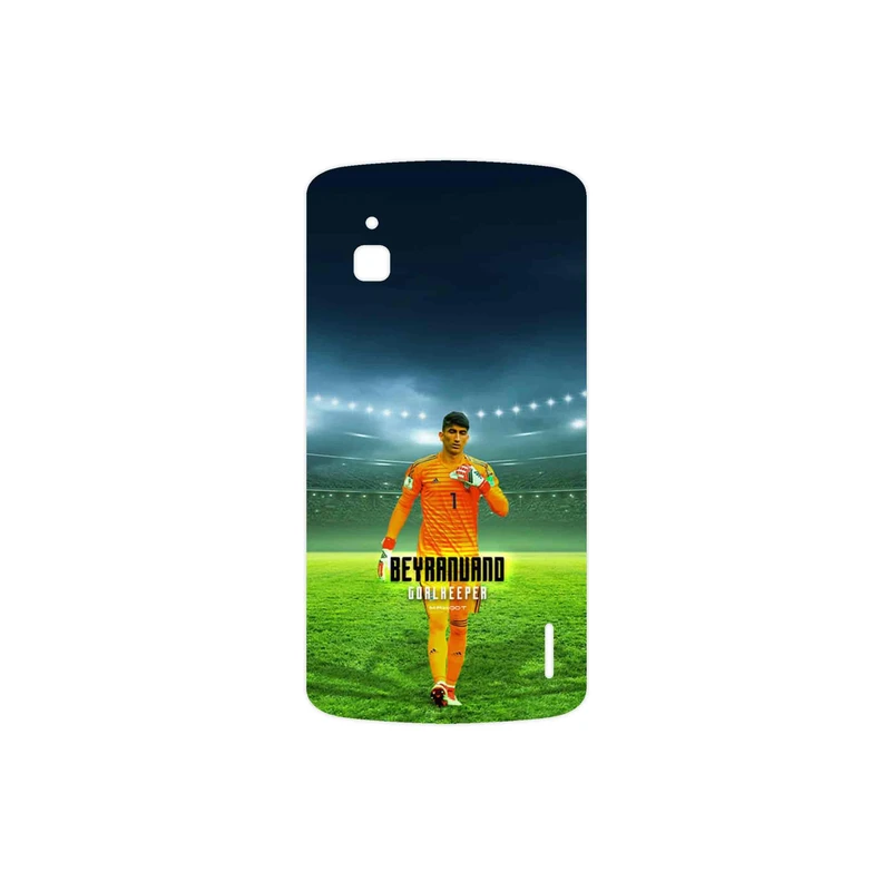 برچسب پوششی ماهوت مدل Alireza Beiranvand مناسب برای گوشی موبایل گوگل Nexus 4