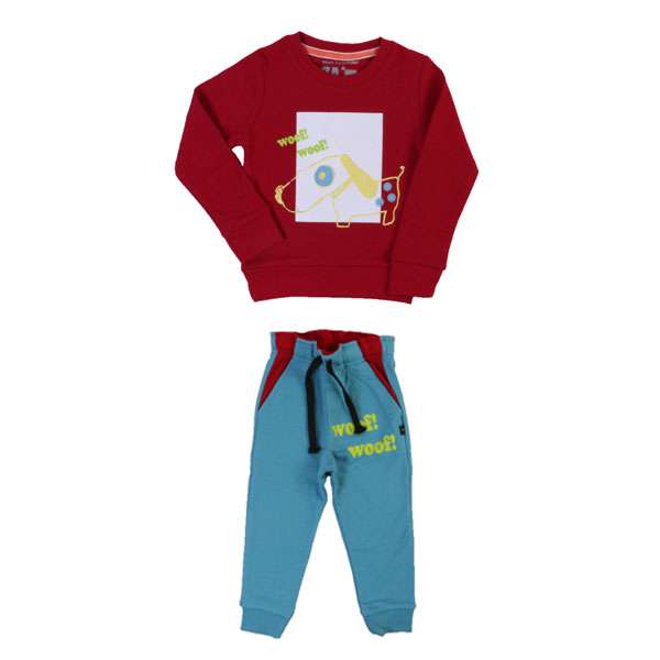 ست سویشرت و شلوار پسرانه مدل nb654