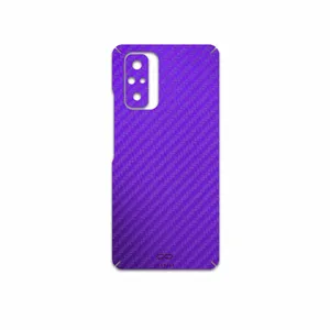 MAHOOT Purple-Fiber Cover Sticker for Xiaomi Redmi Note 10 Pro Max