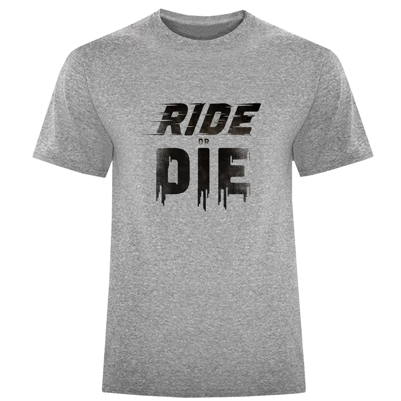 تیشرت آستین کوتاه مردانه مدل RIDE DIE F671