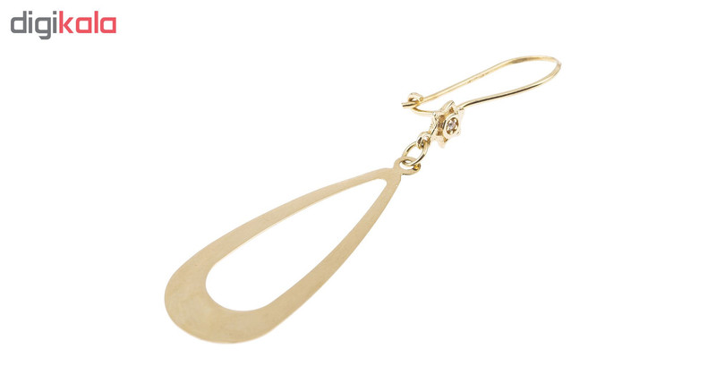 گوشواره طلا 18 عیار طرح اشک