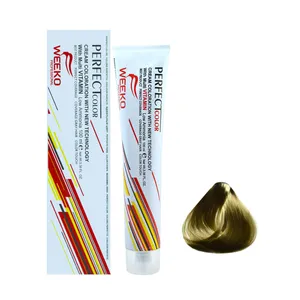 رنگ مو ویکو شماره 10.3 حجم 100 میلی لیتر رنگ بلوند زیتونی خیلی روشن