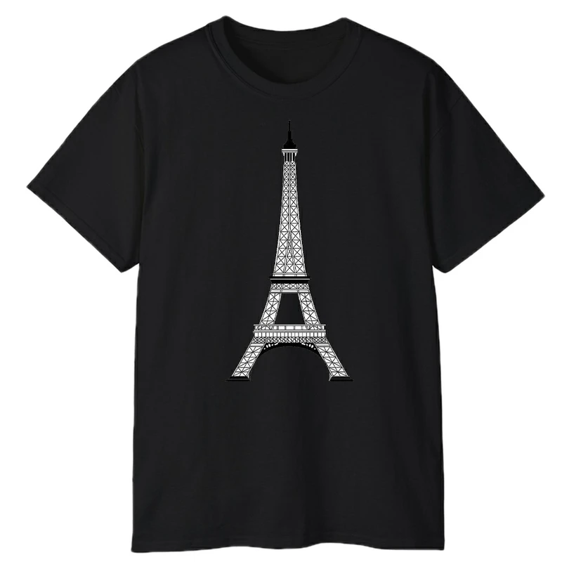 تی‌شرت آستین کوتاه مردانه پاد آفرین مدل پاریس2