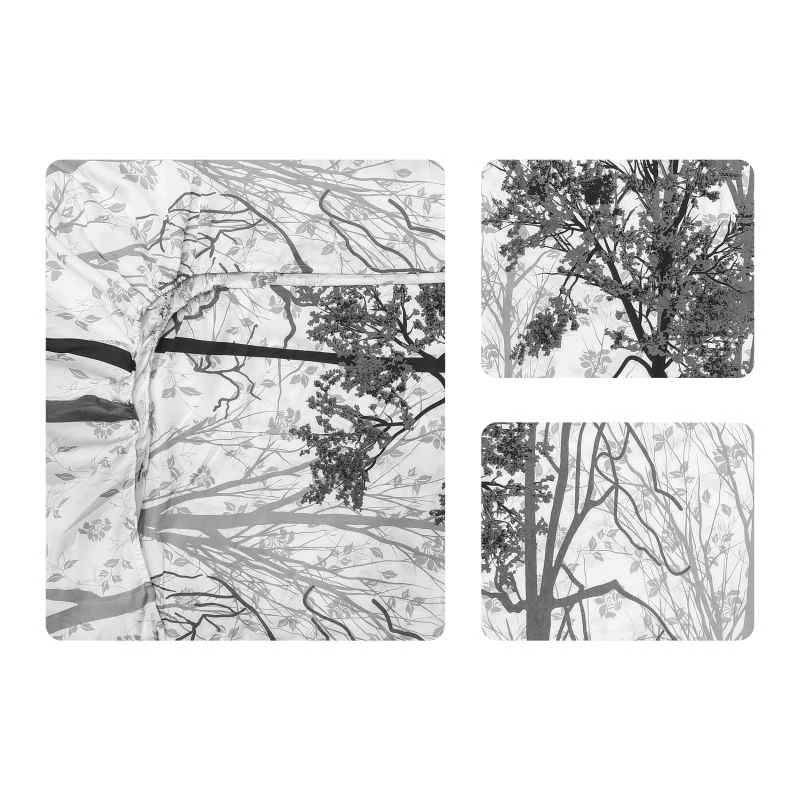 سرویس ملحفه آدنو مدل رهام کد CH118 دونفره 3 تکه