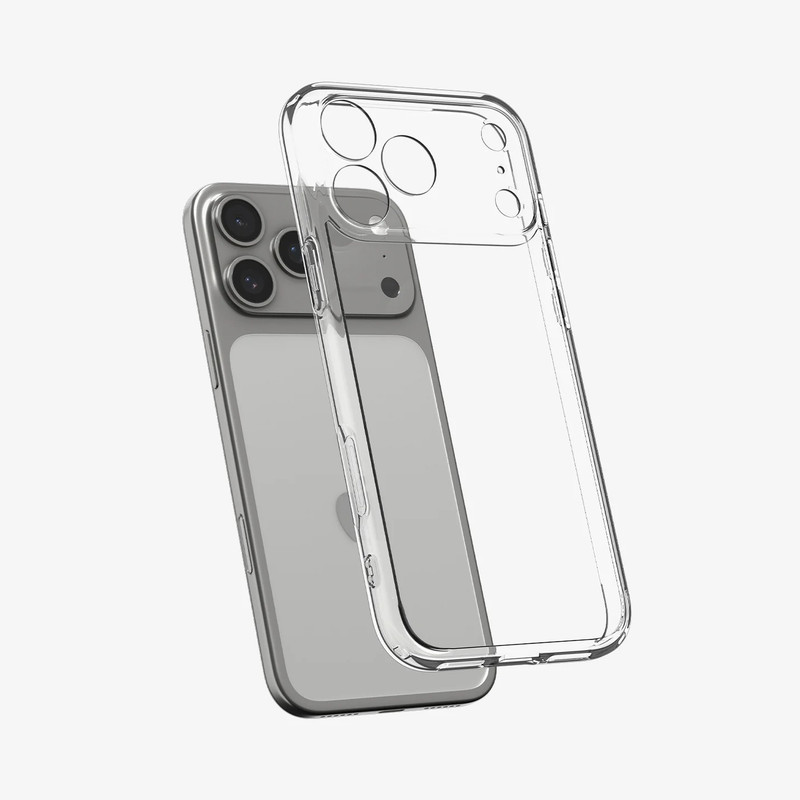 کاور اسپیگن مدل ultra hiybrid مناسب برای گوشی موبایل اپل iphone 17 promax