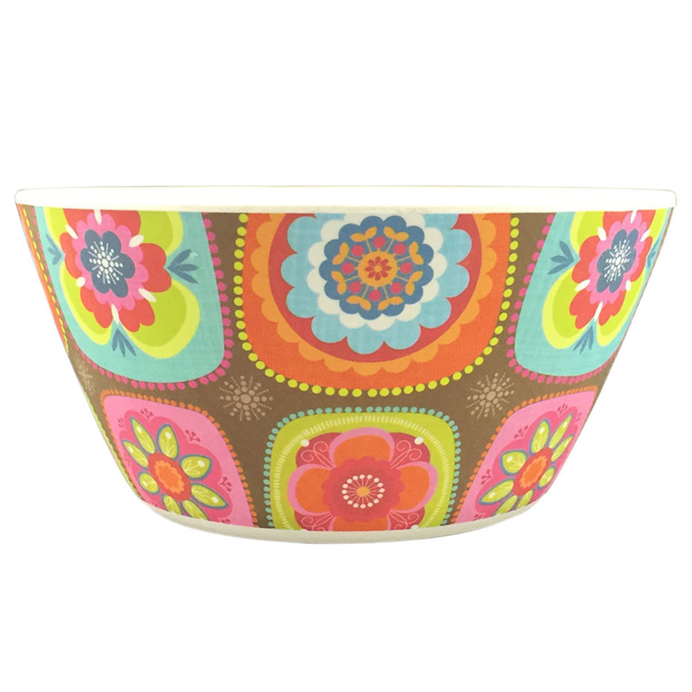 کاسه سالاد مدل گلدوزی