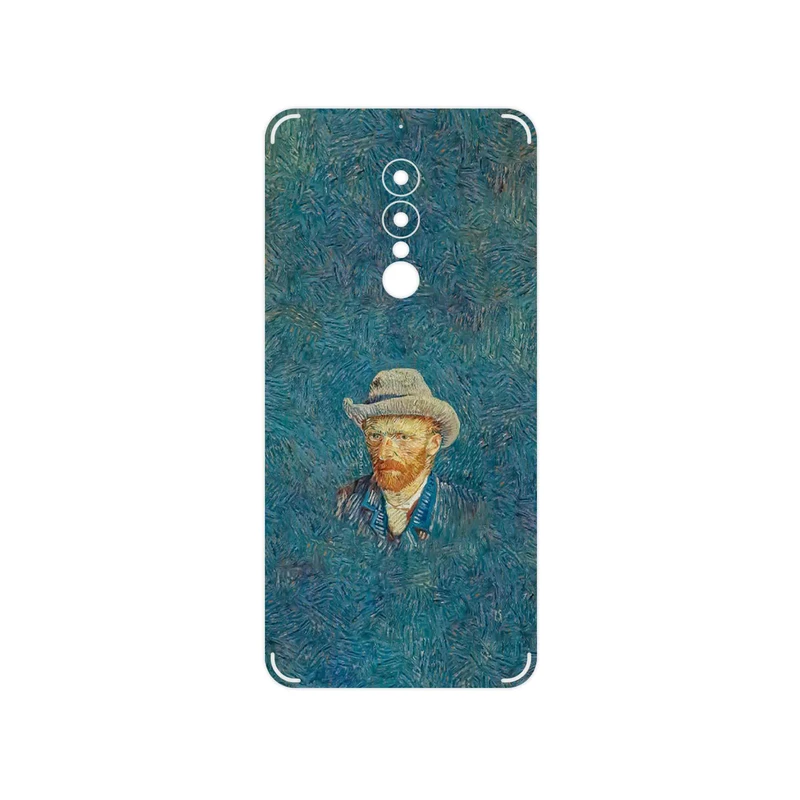 برچسب پوششی ماهوت مدل Self portrait with a gray felt hat مناسب برای گوشی موبایل جی ال ایکس Shahin