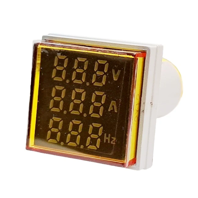 چراغ سیگنال ولت آمپر فرکانس جی بی اچ مدل تریپل