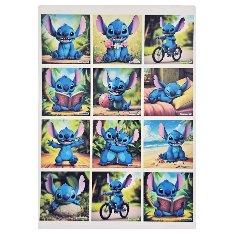 برچسب طرح برش خورده بولت ژورنال مدل Stitch A5