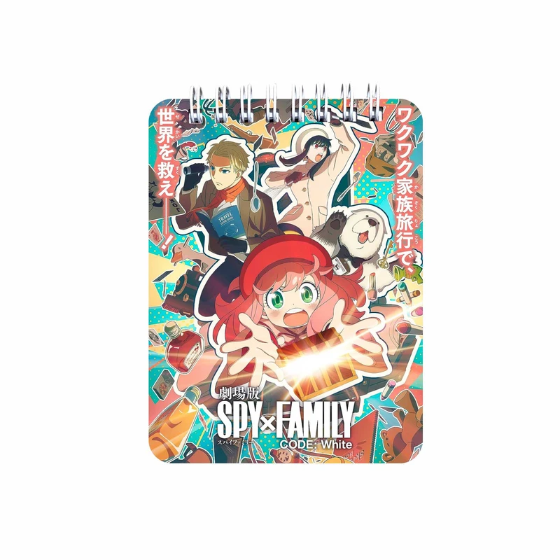 دفتر یادداشت چوبی طرح خانواده جاسوس کد 2 spy x family