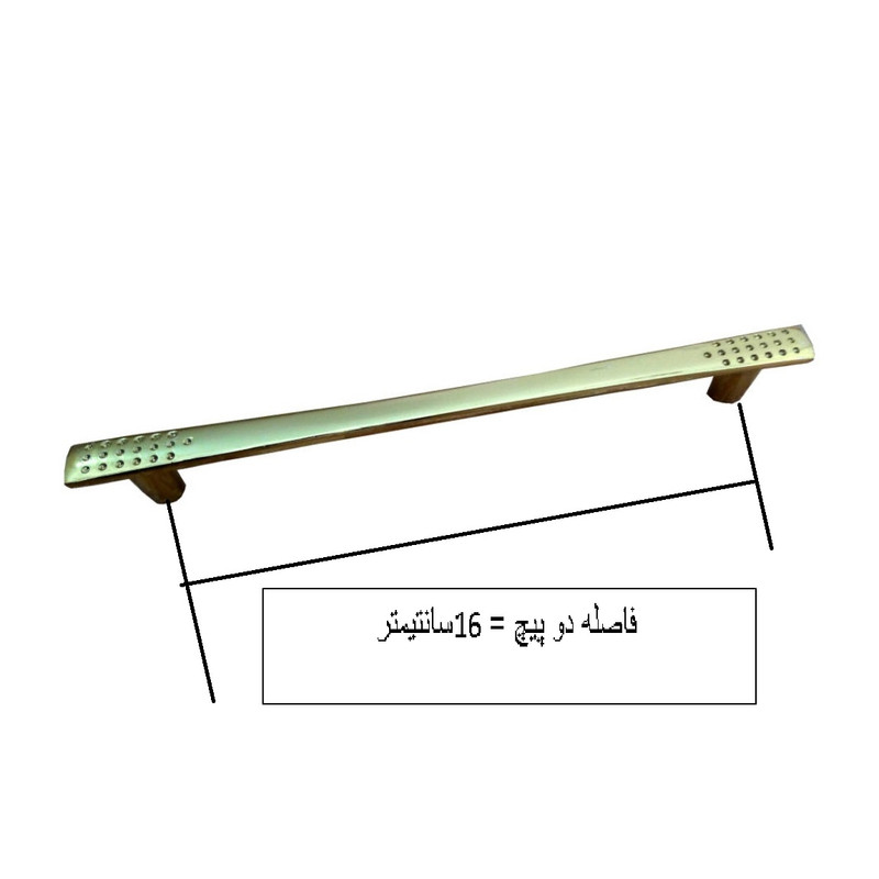 دستگیره کابینت مدل GGER160 بسته 5 عددی