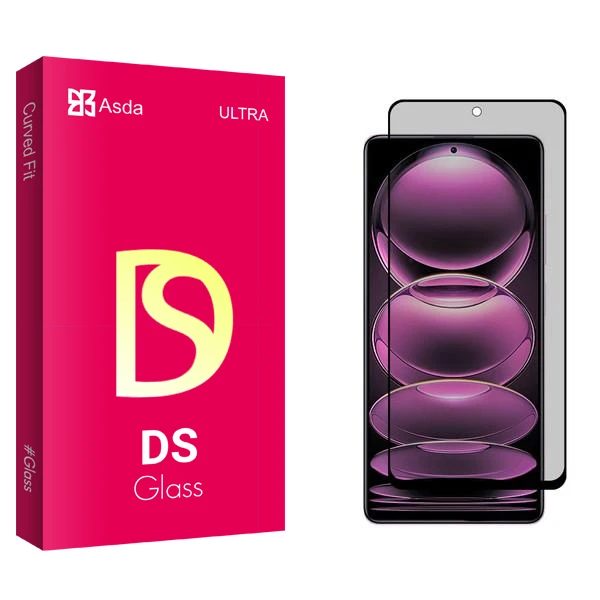 محافظ صفحه نمایش حریم شخصی آسدا مدل DS2 مناسب برای گوشی موبایل شیائومی Redmi Note 12 Pro