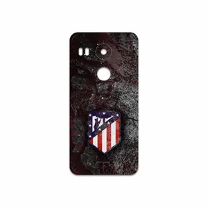 MAHOOT Atletico de Madrid Cover Sticker for Google Nexus 5X