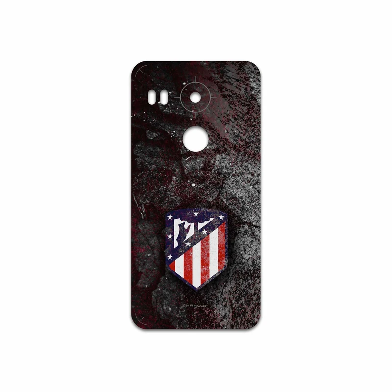 برچسب پوششی ماهوت مدل Atletico de Madrid مناسب برای گوشی موبایل گوگل Nexus 5X