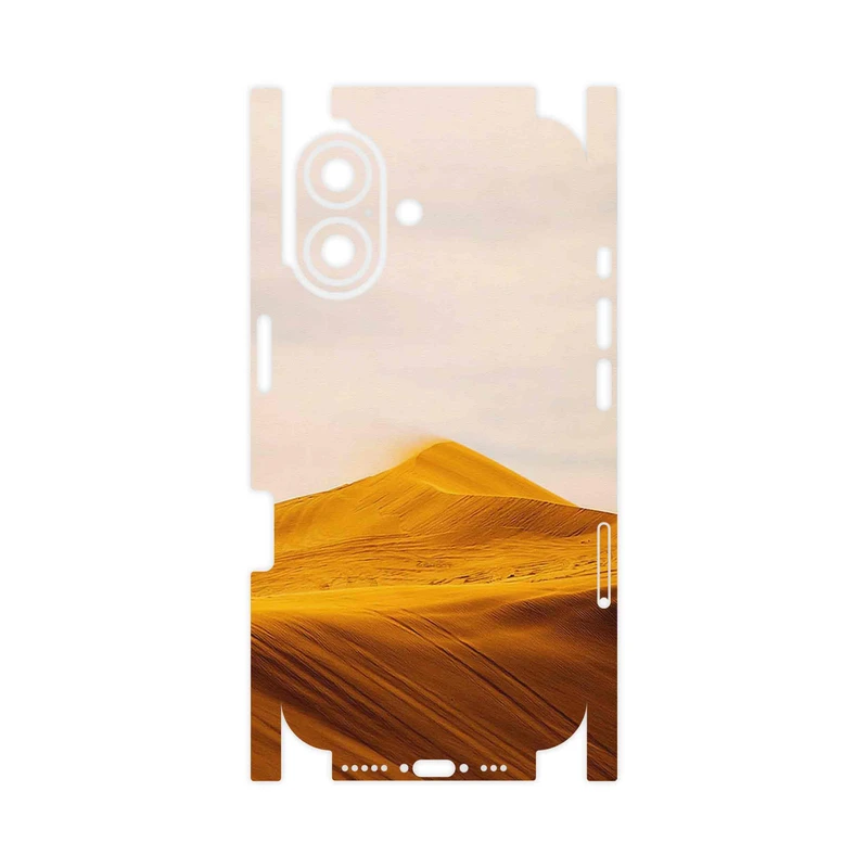 برچسب پوششی ماهوت مدل Sahara Desert-FullSkin مناسب برای گوشی موبایل اپل iPhone 16