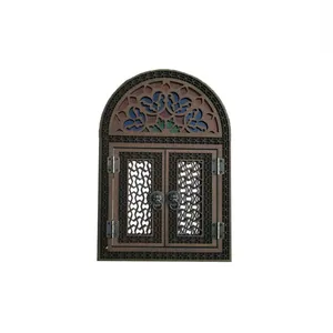 آینه مدل آینه دیواری سنتی کوچک طرح پنجره