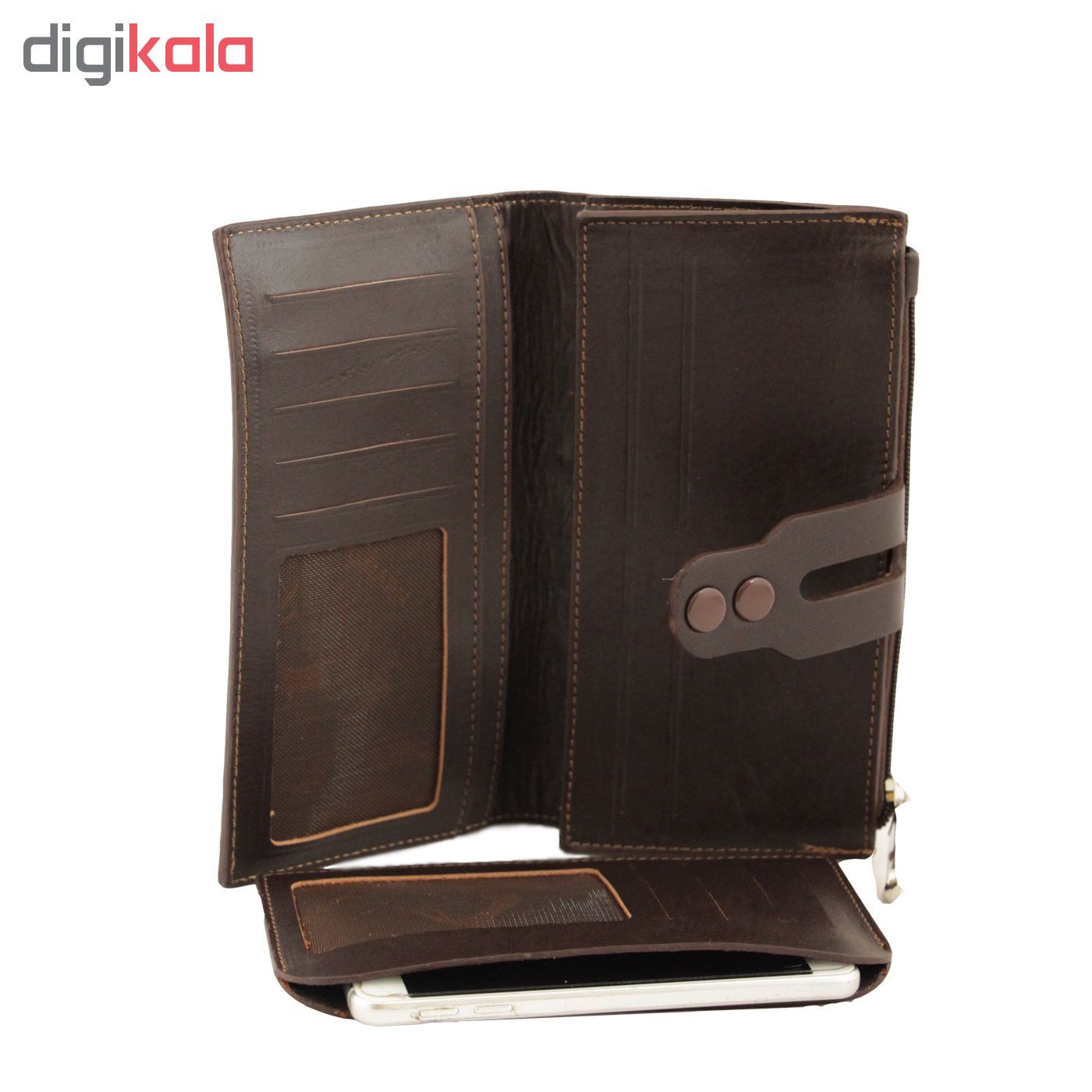 کیف پول چرم بارز مدل DM47 -  - 17