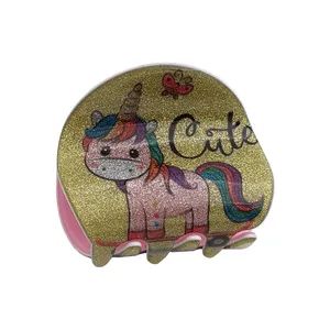 کلیپس مو دخترانه مدل یونیکورن كد KLP742