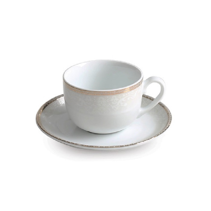 سرویس چای خوری 12 پارچه چینی زرین ایران مدل ریوا