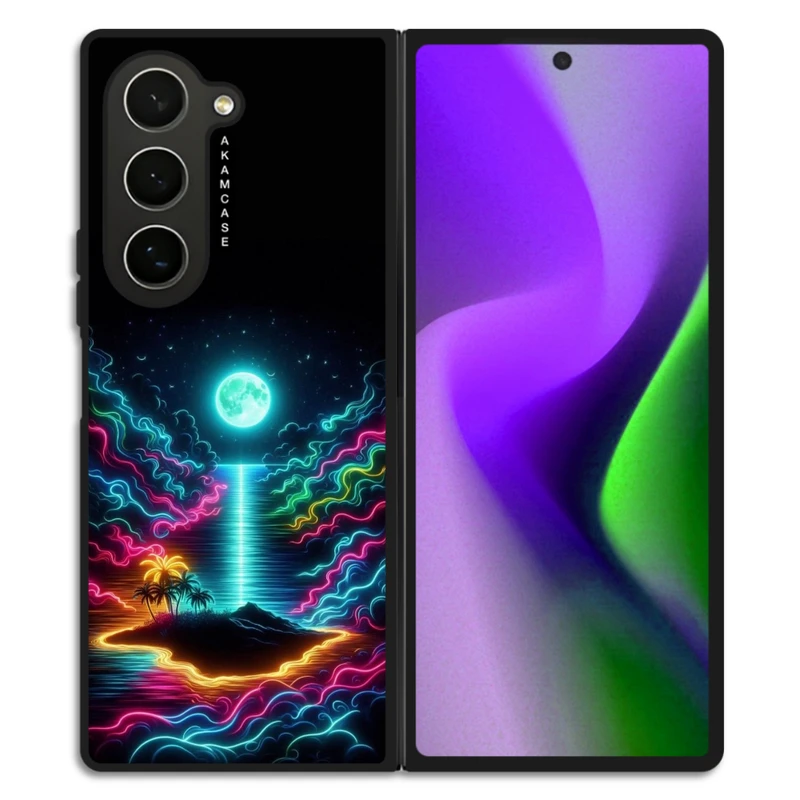 کاور آکام مدل AMC-WSGZFOLD6-NEON-24 مناسب برای گوشی موبایل سامسونگ Galaxy Z Fold 6