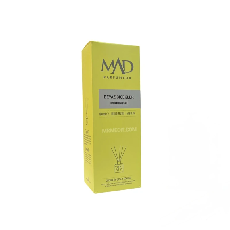 خوشبو کننده هوا ماد مدل مد رایحه گل های سفید حجم 120میلی لیتر