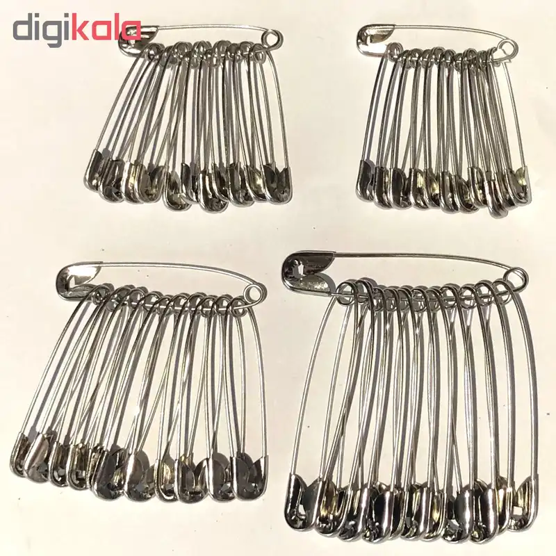 سنجاق قفلی کد 234 بسته 48 عددی سایز2 ، 3 و 4