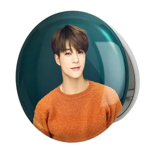 آینه جیبی خندالو طرح جنو گروه NCT مدل تاشو کد 12222 