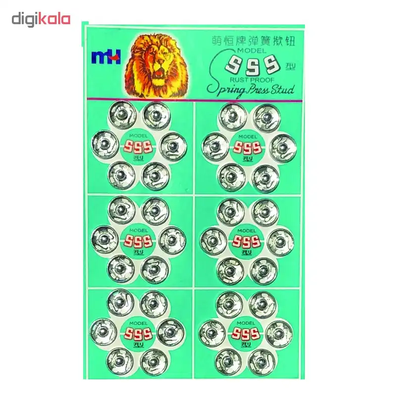 دکمه فشاری مدل SSS بسته 36 عددی