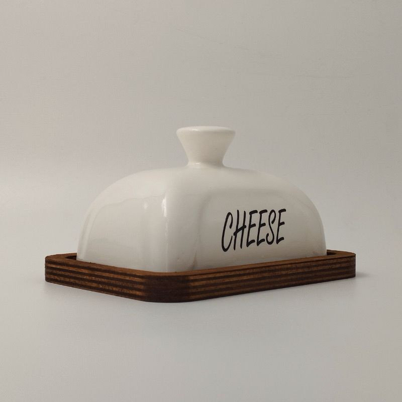 ظرف پنیر ام وي اچ گلس اند پلاستيكس مدل CHEESE
