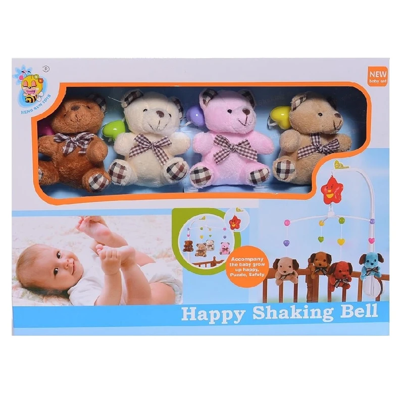 آویز تخت کودک مدل Happy Shaking Bell