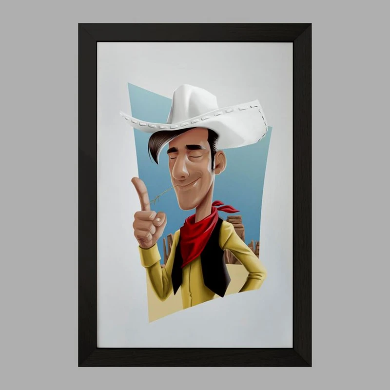 تابلو خندالو مدل لوک خوش شانس کد 29332